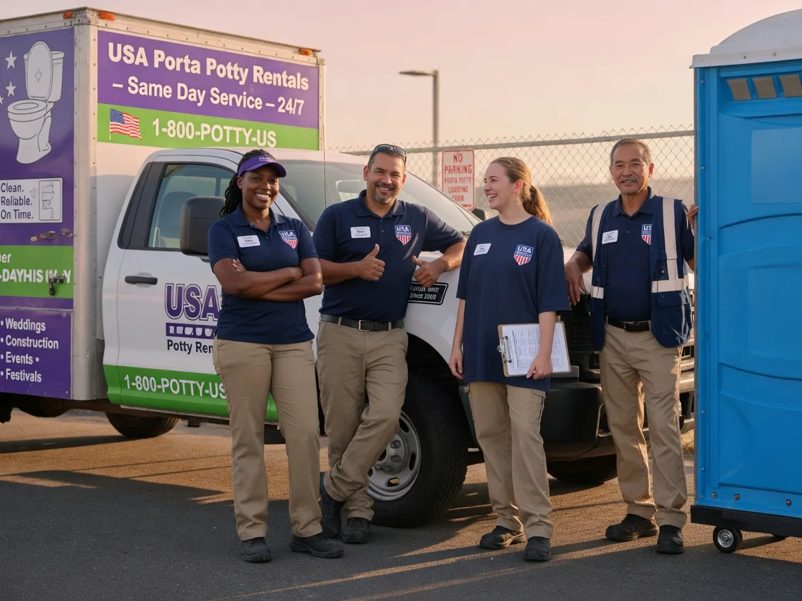Porta Potty Rental company in Pottsville, PA
